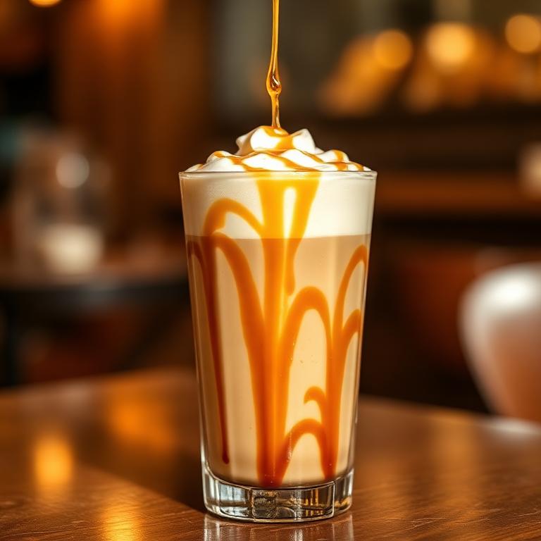 Caramel Black Tea Latte